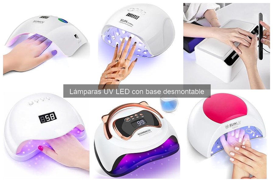 Errores al elegir lámparas UV LED con base desmontable