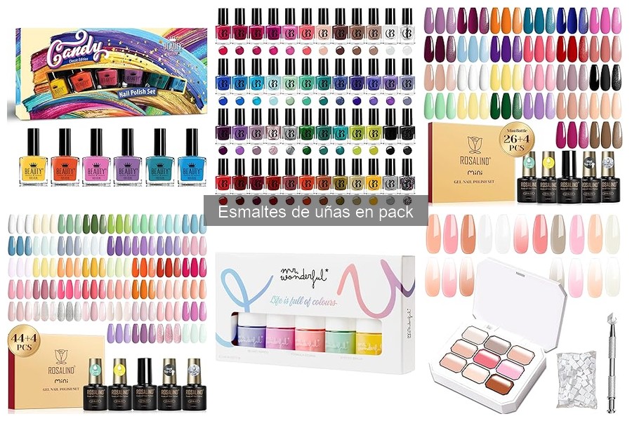 Errores comunes al elegir esmaltes de uñas en pack