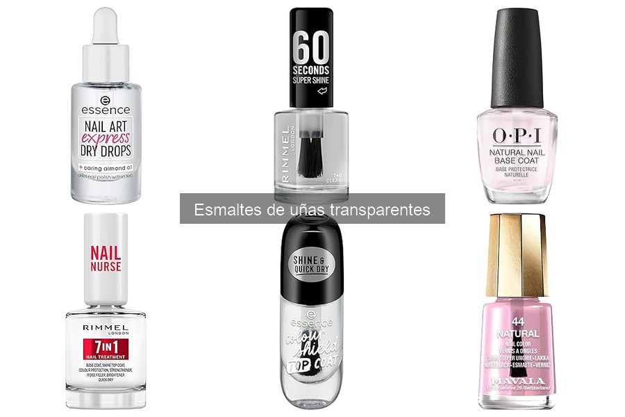 Errores comunes al usar esmalte de uñas transparente