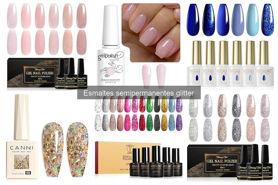 Errores comunes al usar esmaltes semipermanentes glitter