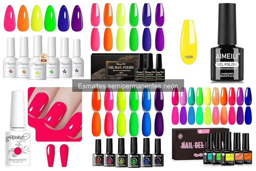 Errores comunes al usar esmaltes semipermanentes neón
