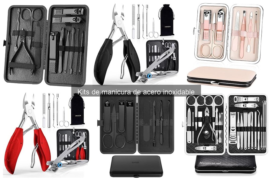 Errores comunes al usar kits de manicura de acero inoxidable
