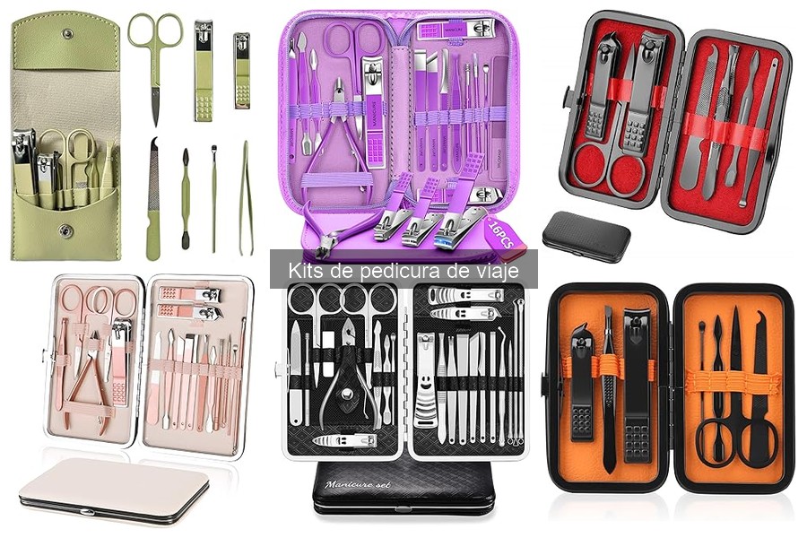 Errores comunes al usar kits de pedicura de viaje