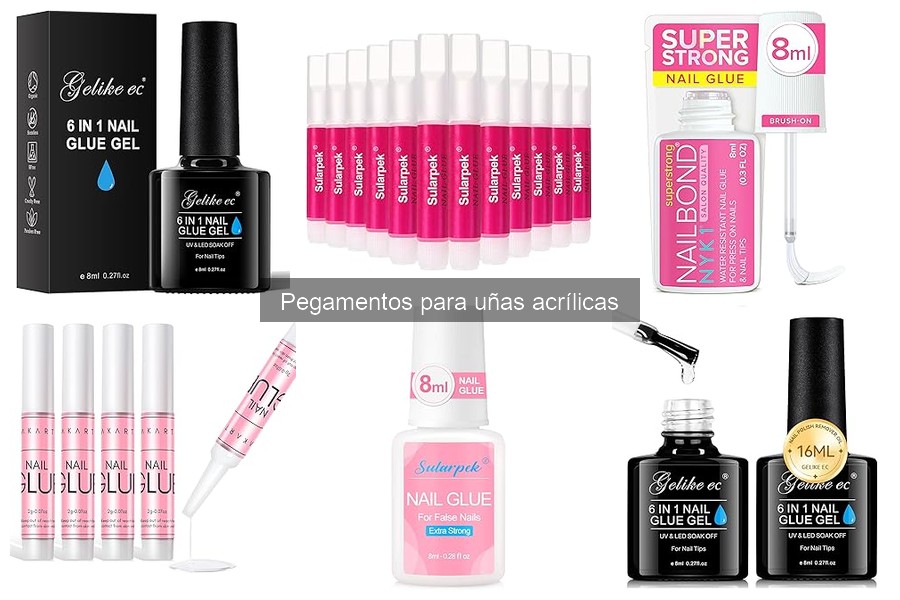 Errores comunes al usar pegamento para uñas acrílicas