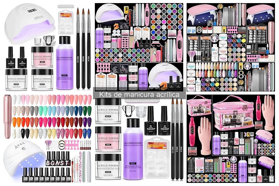 Errores comunes al usar un kit de manicura acrílica