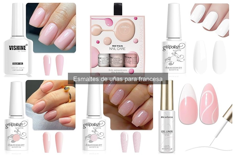Esmalte para Manicura Francesa: Características y Tipos