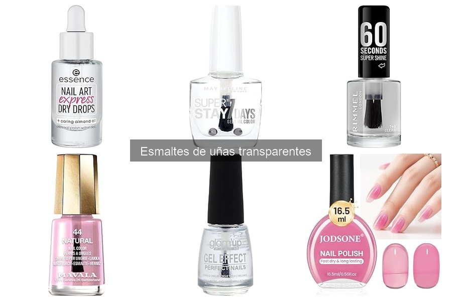 ¿Esmalte transparente o colorido? Pros y contras