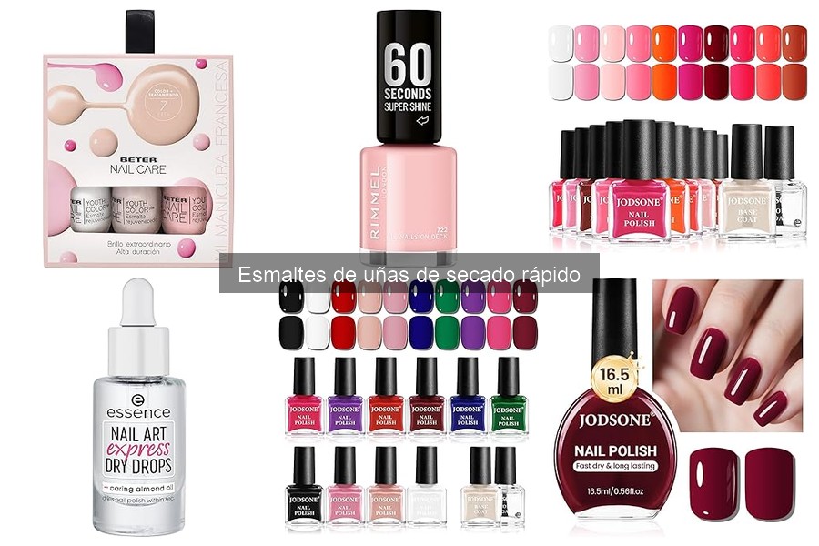 Esmaltes de Uñas de Secado Rápido: Durabilidad y Factores Clave