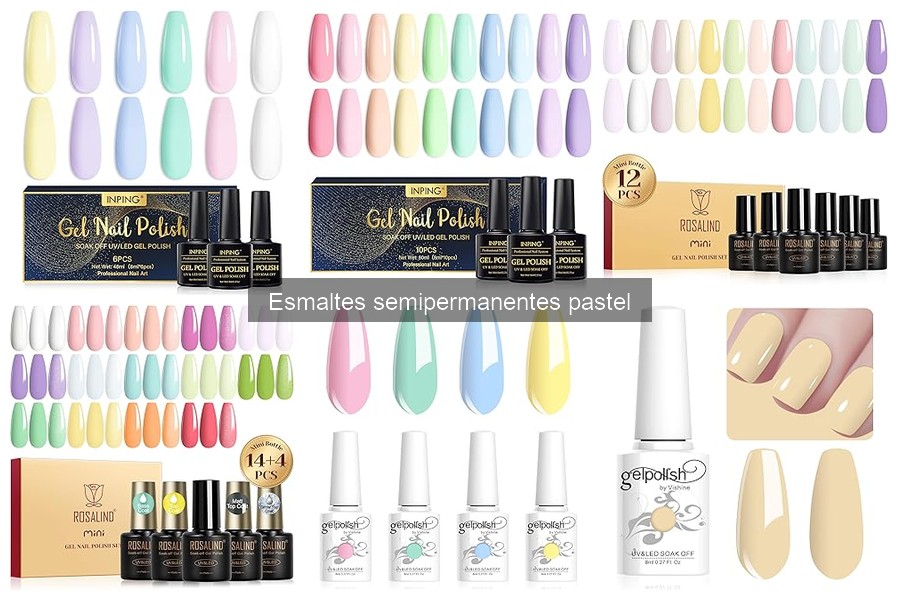 Esmaltes Semipermanentes Pastel: ¿Qué Son y Sus Características?