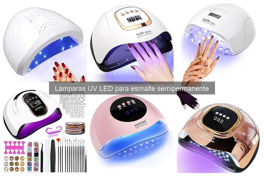 Evita que el esmalte se quiebre con lámparas UV LED