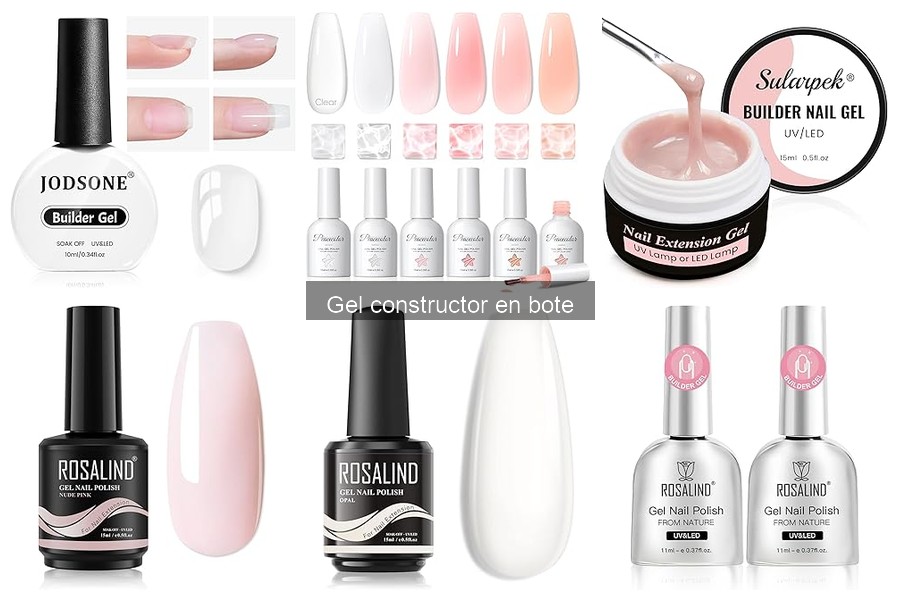 Gel Constructor en Bote: ¿Es Ideal para Uñas Débiles?