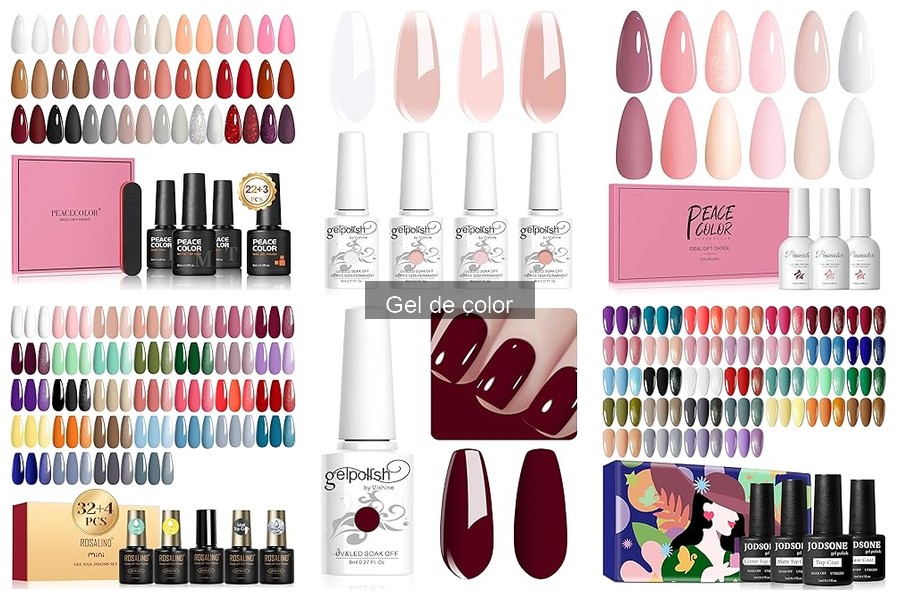 Gel de color en oferta: Dónde comprar los mejores precios