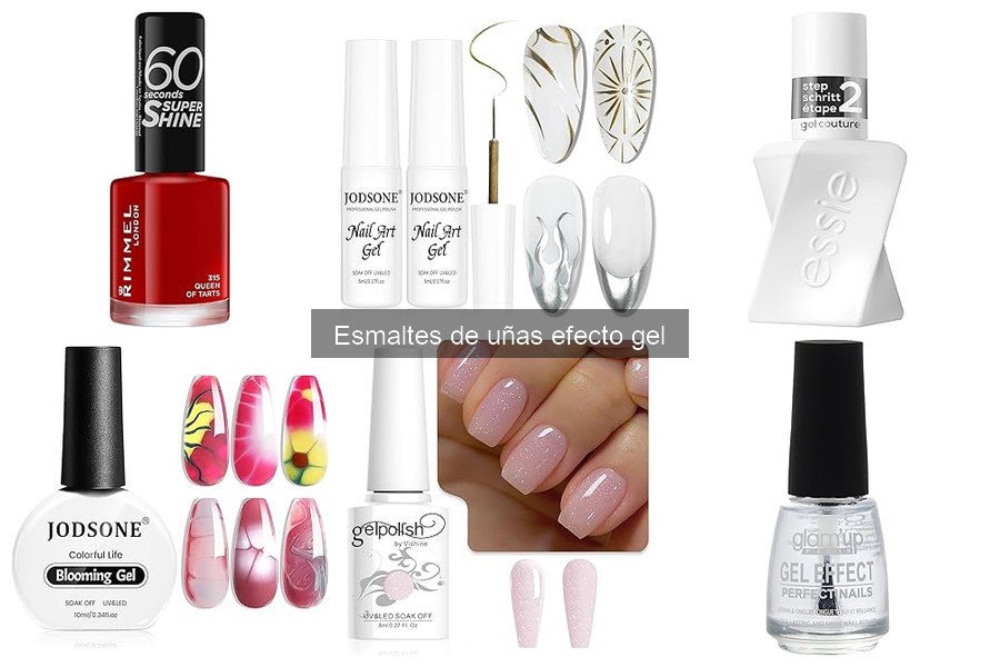 Guía de compra de esmaltes de uñas efecto gel