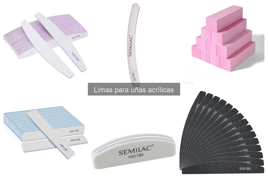 Guía de compra de limas para uñas acrílicas