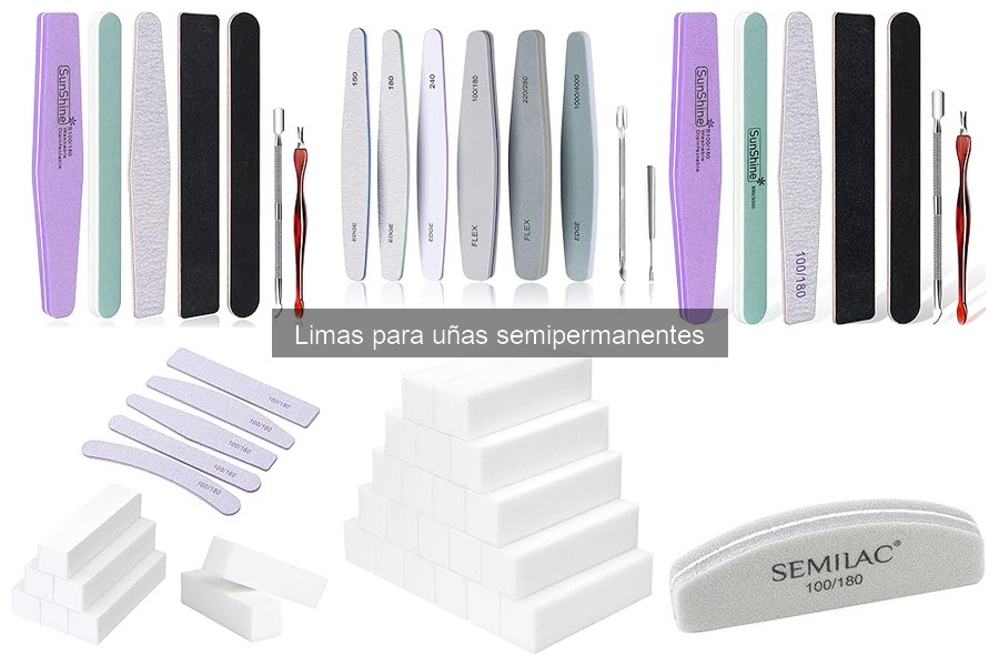 Guía de compra: Limas para uñas semipermanentes