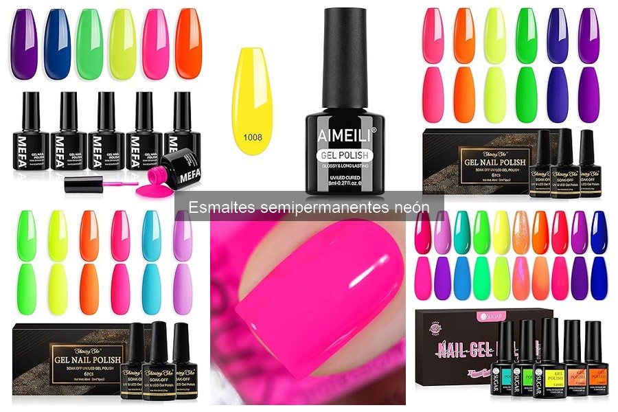 Guía para aplicar esmalte semipermanente neón en casa