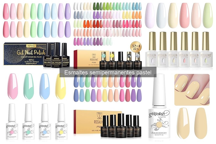 Guía para elegir esmaltes semipermanentes pastel de calidad