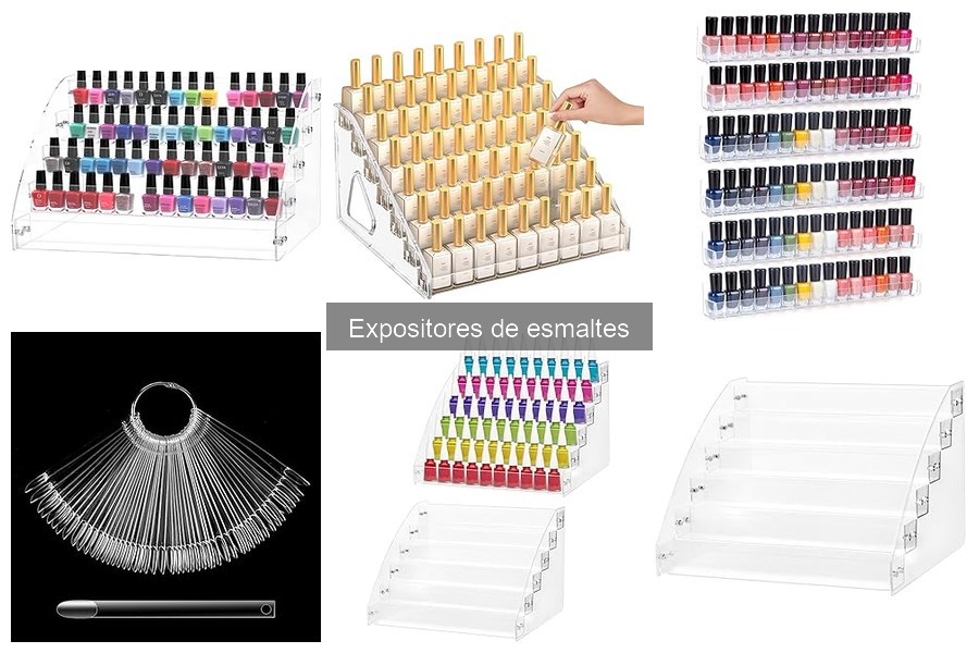 Ideas creativas para decorar con expositores de esmaltes
