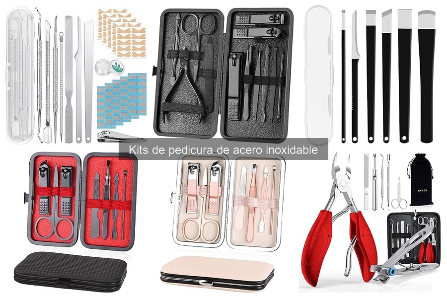 Impacto ambiental de los kits de pedicura de acero inoxidable