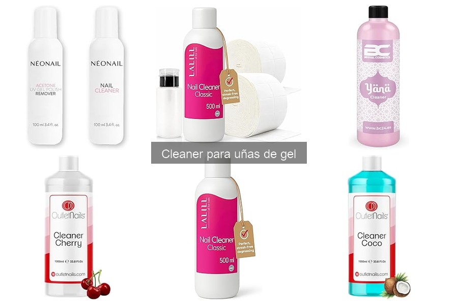 Ingredientes a Evitar en Cleaners para Uñas de Gel