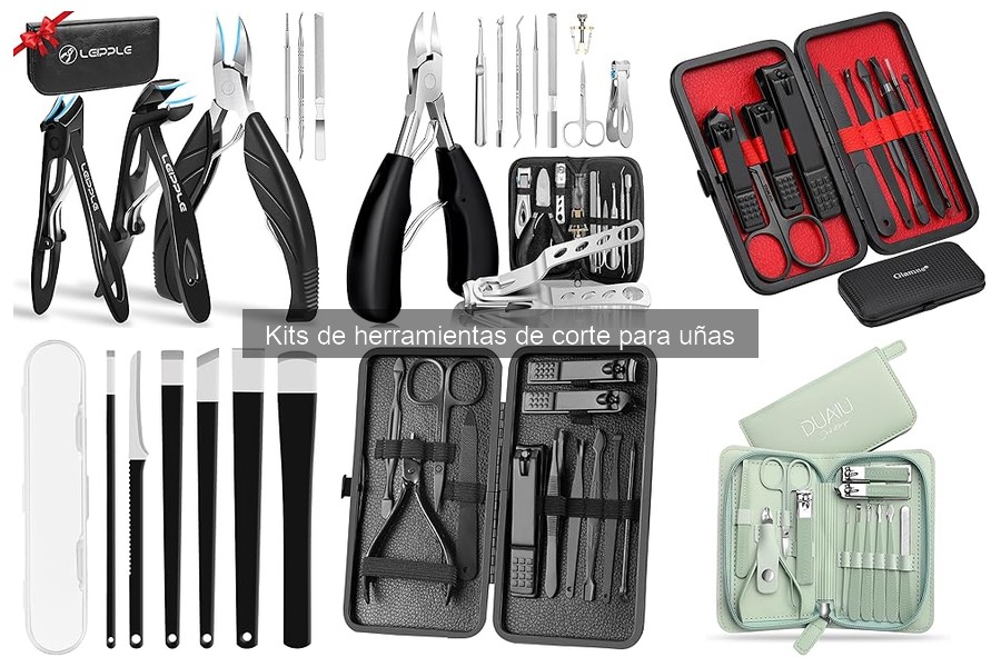 Instrucciones de Uso para un Kit de Herramientas de Corte de Uñas