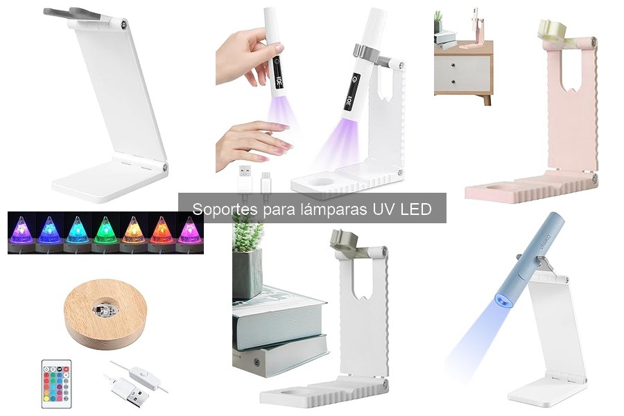 Instrucciones para Instalar un Soporte para Lámparas UV LED