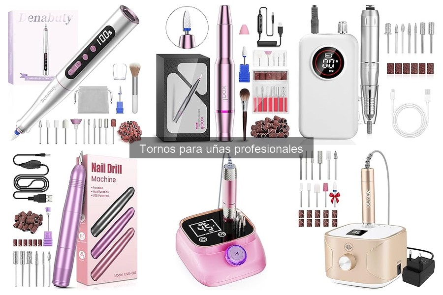 Instrucciones para Usar un Torno para Uñas de Manicura