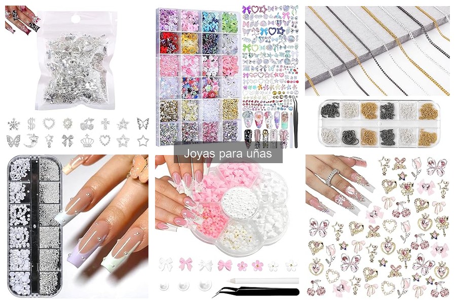 Joyas para uñas: Las mejores opciones para principiantes