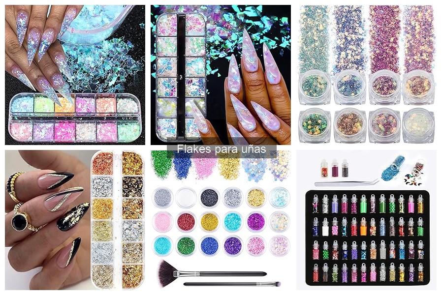 Las últimas tendencias en flakes para uñas de moda