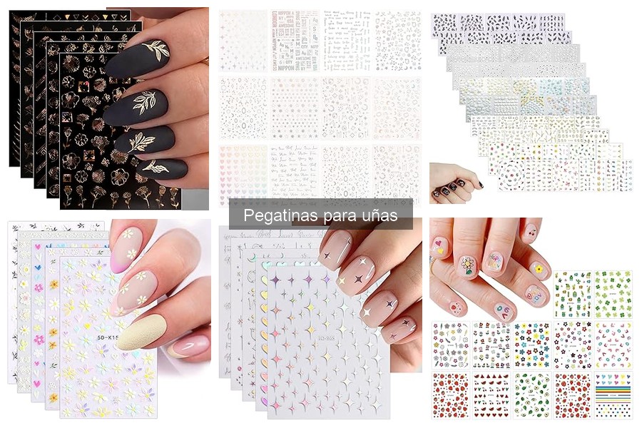 Los mejores diseños de pegatinas para uñas en 2023