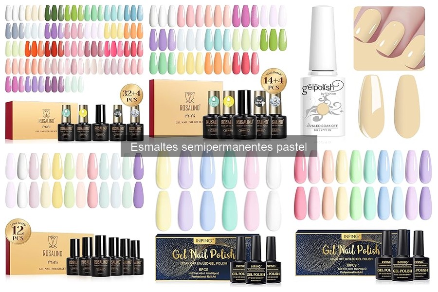 Mantén tu manicura perfecta con esmaltes semipermanentes pastel