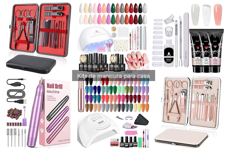 Mantenimiento de herramientas en kits de manicura en casa