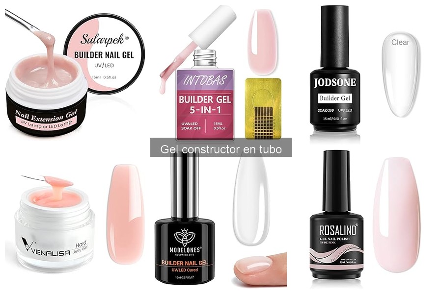 Mantenimiento de Uñas con Gel Constructor en Tubo