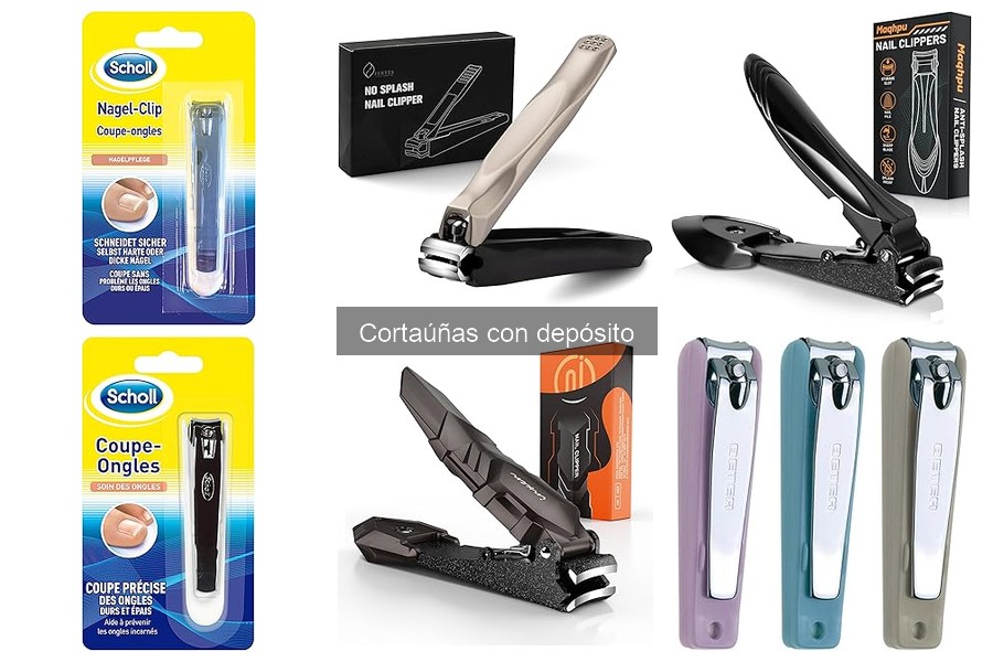 Mantenimiento efectivo de cortaúñas con depósito