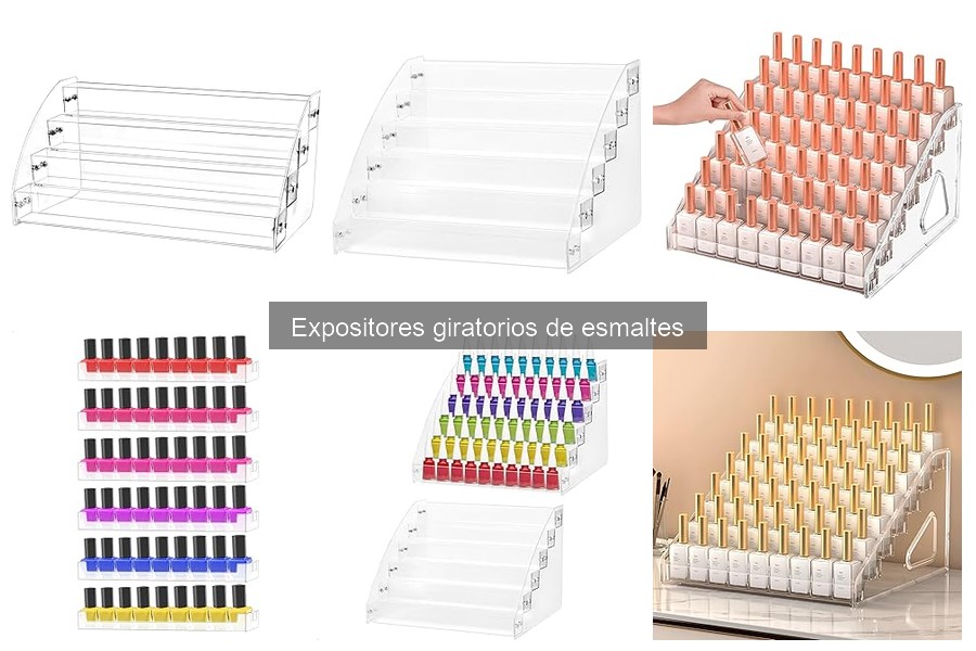 Mantenimiento eficaz de expositores giratorios de esmaltes