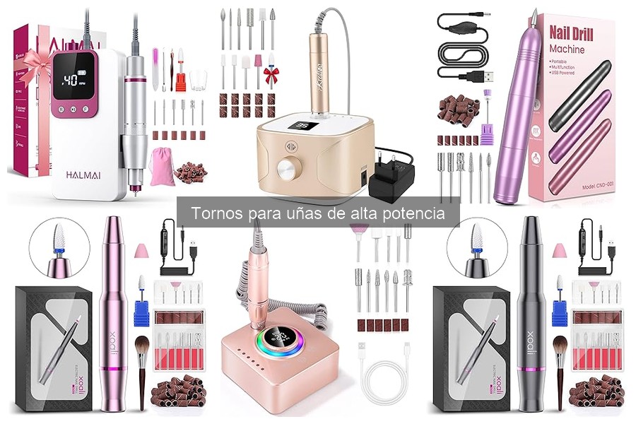 Mantenimiento óptimo para tornos de uñas de alta potencia