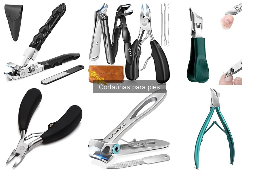 Mantenimiento y limpieza del cortaúñas para pies