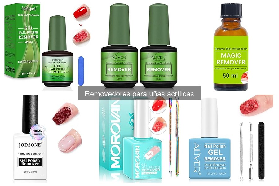 Mejor removedor de uñas acrílicas para piel sensible