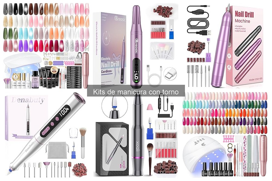 Mejora tu manicura con estos accesorios para torno
