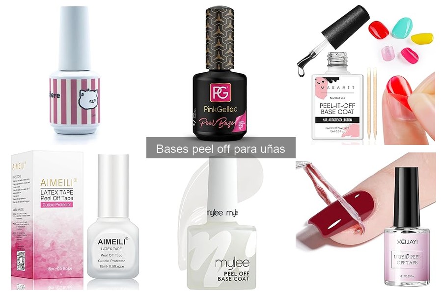 Mejores bases peel off para manicura en casa: marcas top