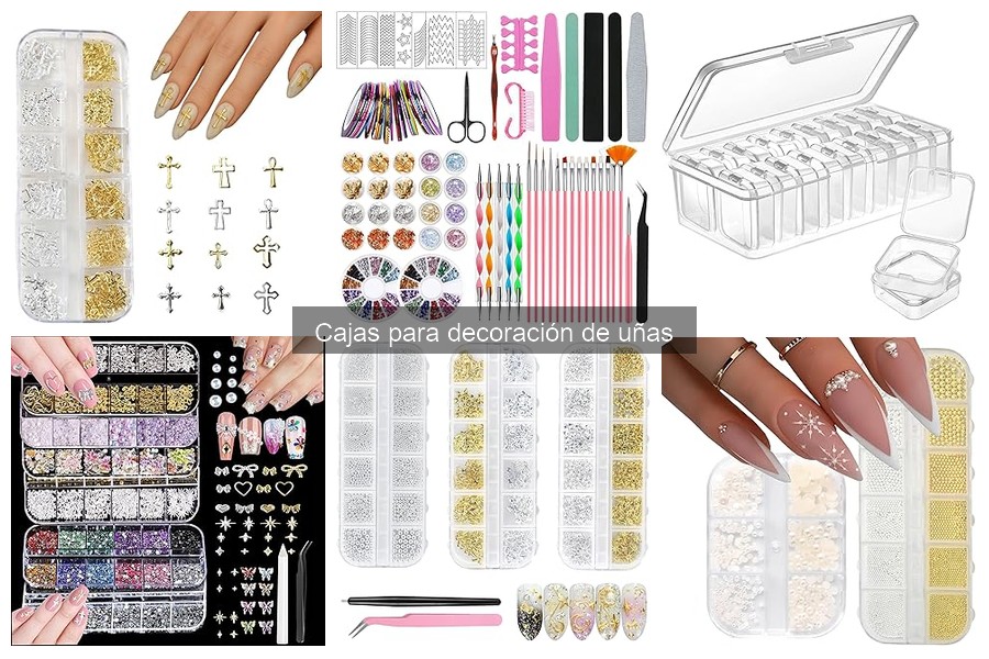 Mejores Cajas para Decoración de Uñas en 2023