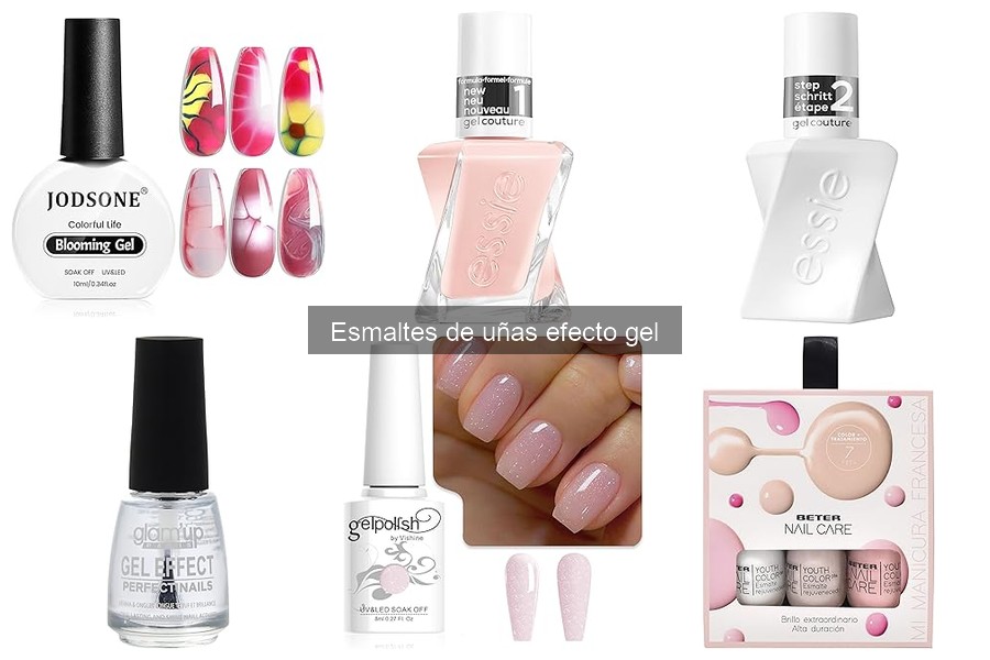 Mejores esmaltes de uñas efecto gel según opiniones de usuarios