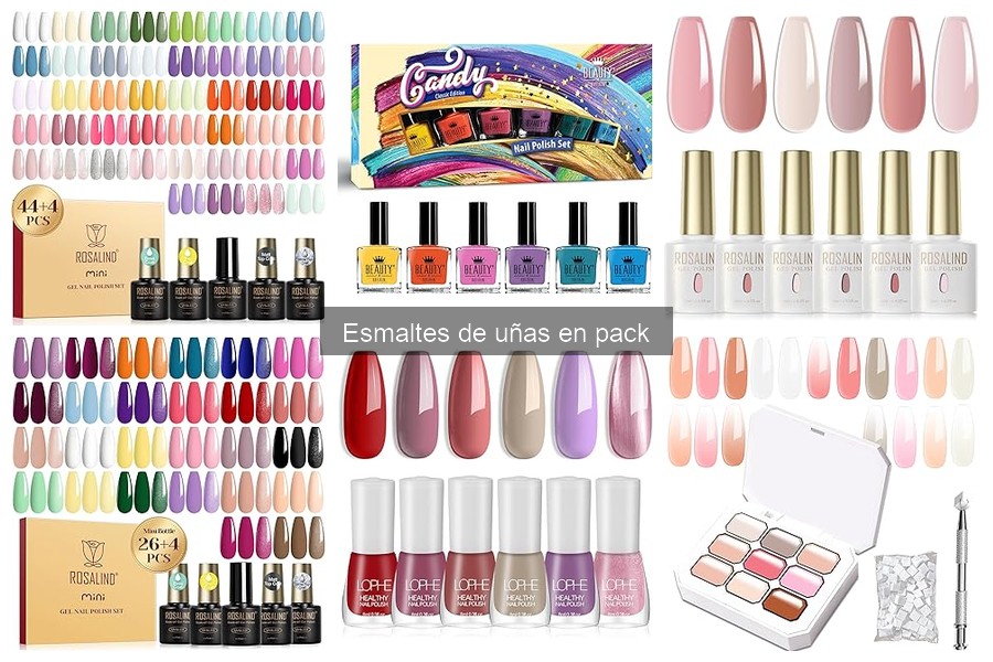 Mejores esmaltes de uñas en pack: calidad y opiniones