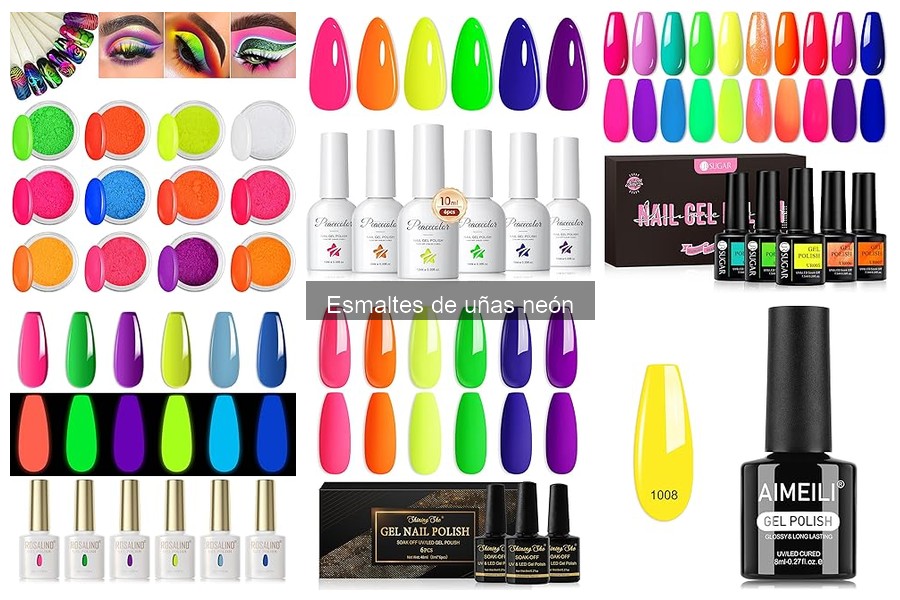 Mejores esmaltes de uñas neón para pieles oscuras