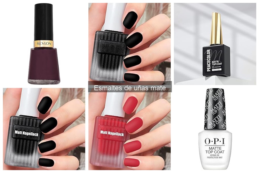 Mejores esmaltes mate para uñas en 2023: calidad y estilo