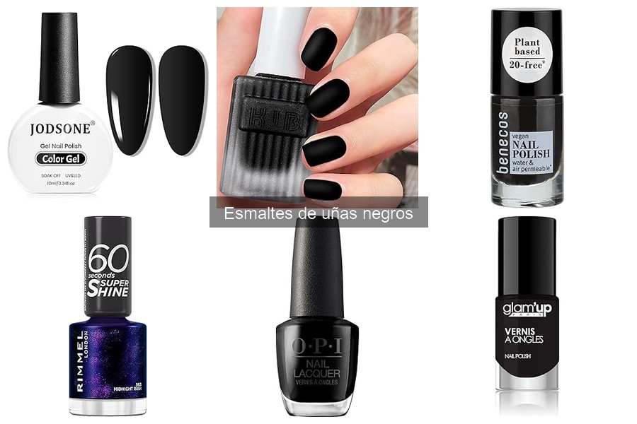 Mejores esmaltes negros con efecto especial: comparativa