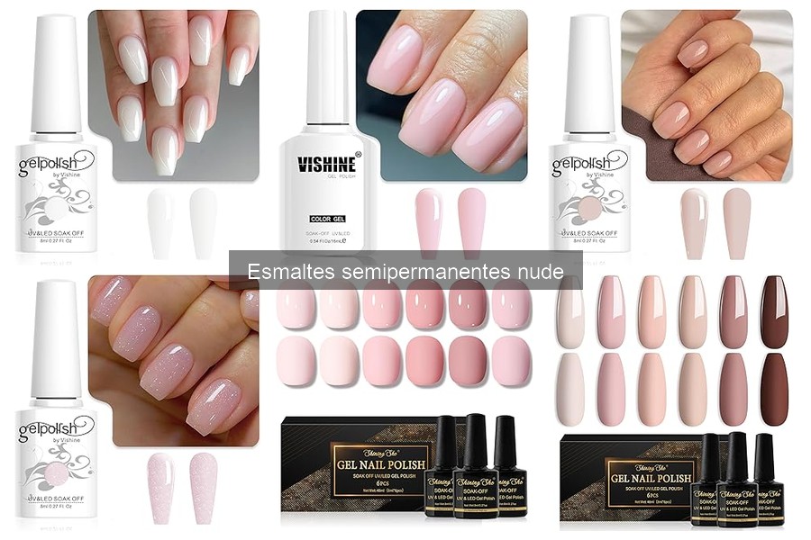 Mejores esmaltes semipermanentes nude para piel clara