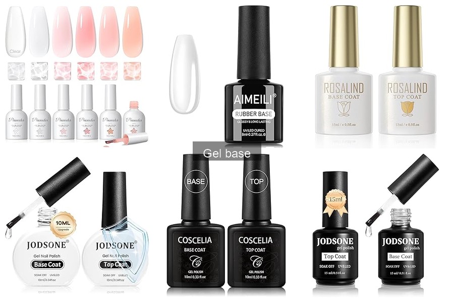 Mejores geles base para principiantes en manicura en casa