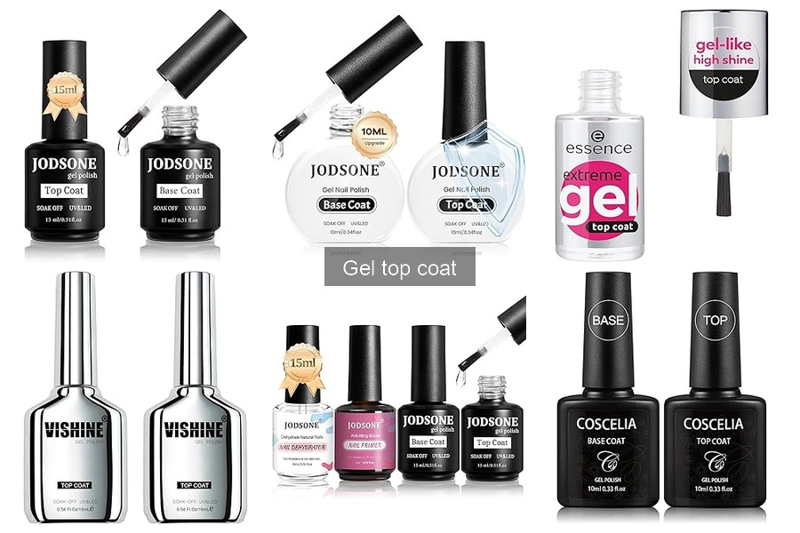 Mejores geles top coat para manicura en casa - Comparativa