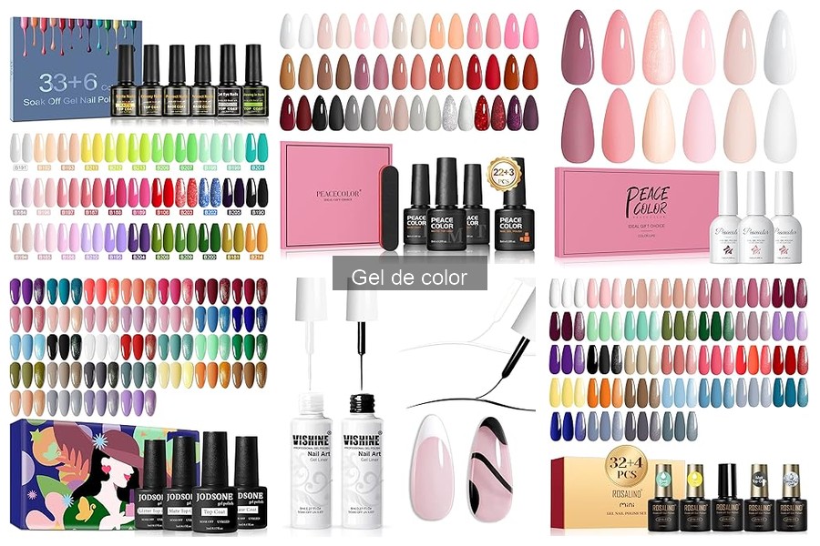 Mejores gels de color para principiantes en manicura